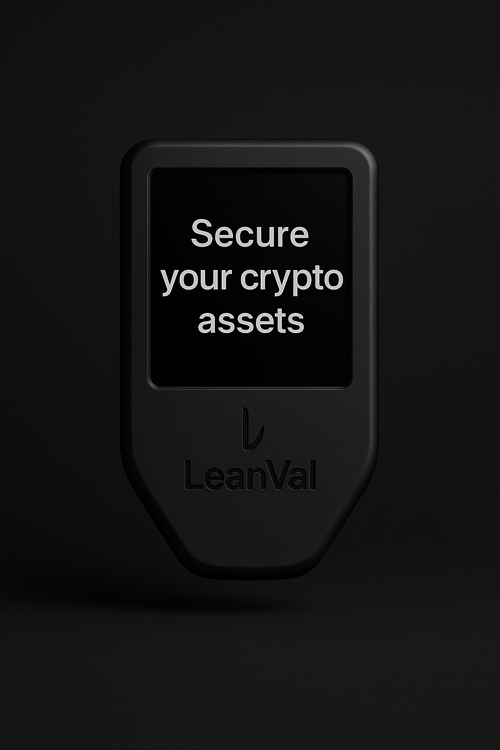 LeanVal Asset Wallet - Front View